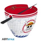 One Piece Monkey D. Luffy Ramen Bowl with Chopsticks 370ml