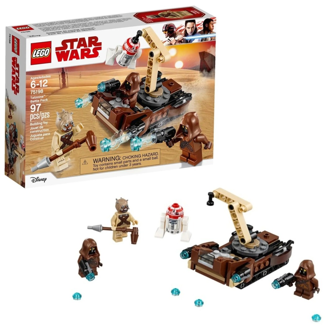 7734e3092e039015ecf91ff58f1001d2.jpg LEGO Star Wars 75198 Tatooine Battle Pack - Retired - Image 1