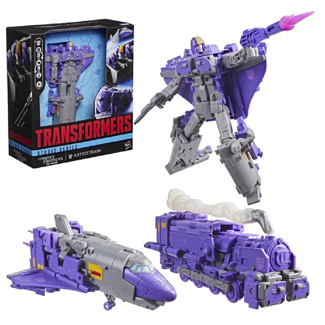 86107cd60760ef296db5de6d19efaba2.jpg Transformers The Movie Astrotrain Studio Series Hasbro Figure - Image 1