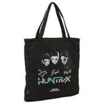 K-Pop Demon Hunters Huntrix Black Zipped Tote Bag