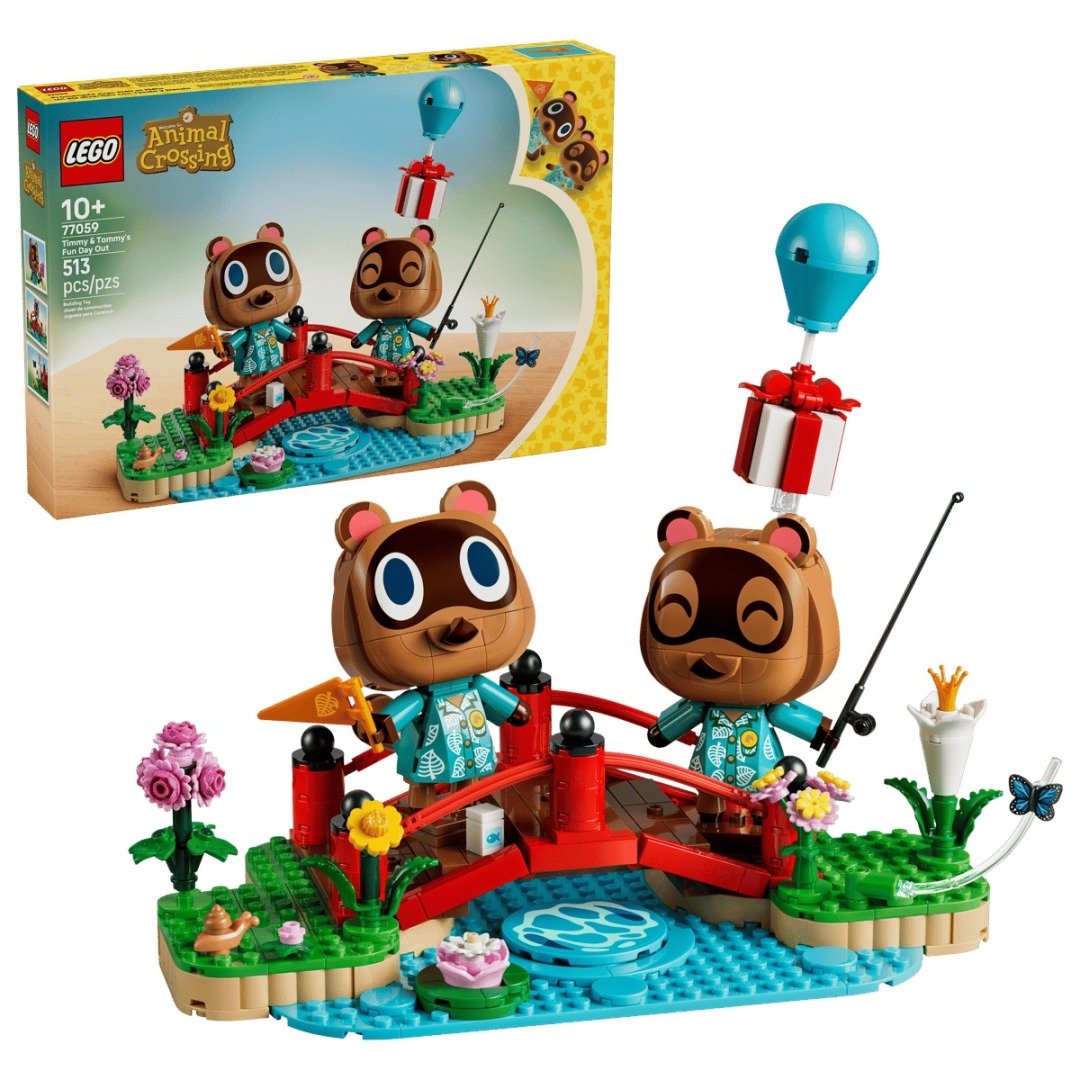 94dc70a981eaad1c47a8d98bc7119aa7.jpg LEGO Animal Crossing 77059 Timmy & Tommy's Fun Day Out - Image 1