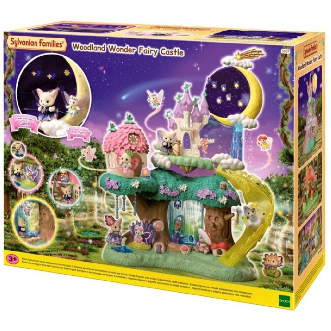 a2ea7ed2dd9adc21dcb5a3418da716c1.jpg Sylvanian Families Woodland Wonder Fairy Castle - Image 1