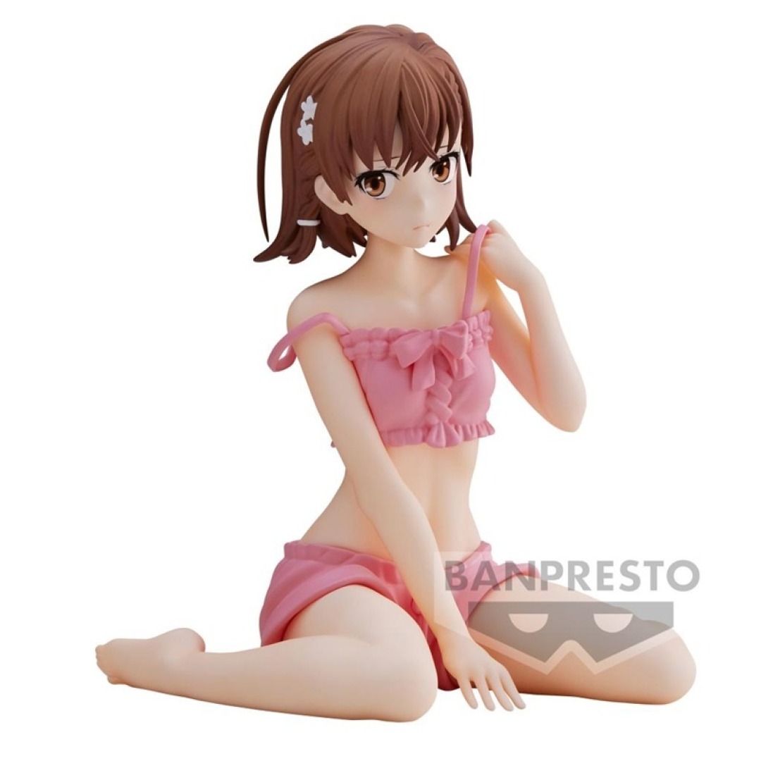 a4abd69af0a7adeb9771112787b95a66.jpg A Certain Scientific Railgun Mikoto Misaka Relax Time Banpresto Figure - Image 1