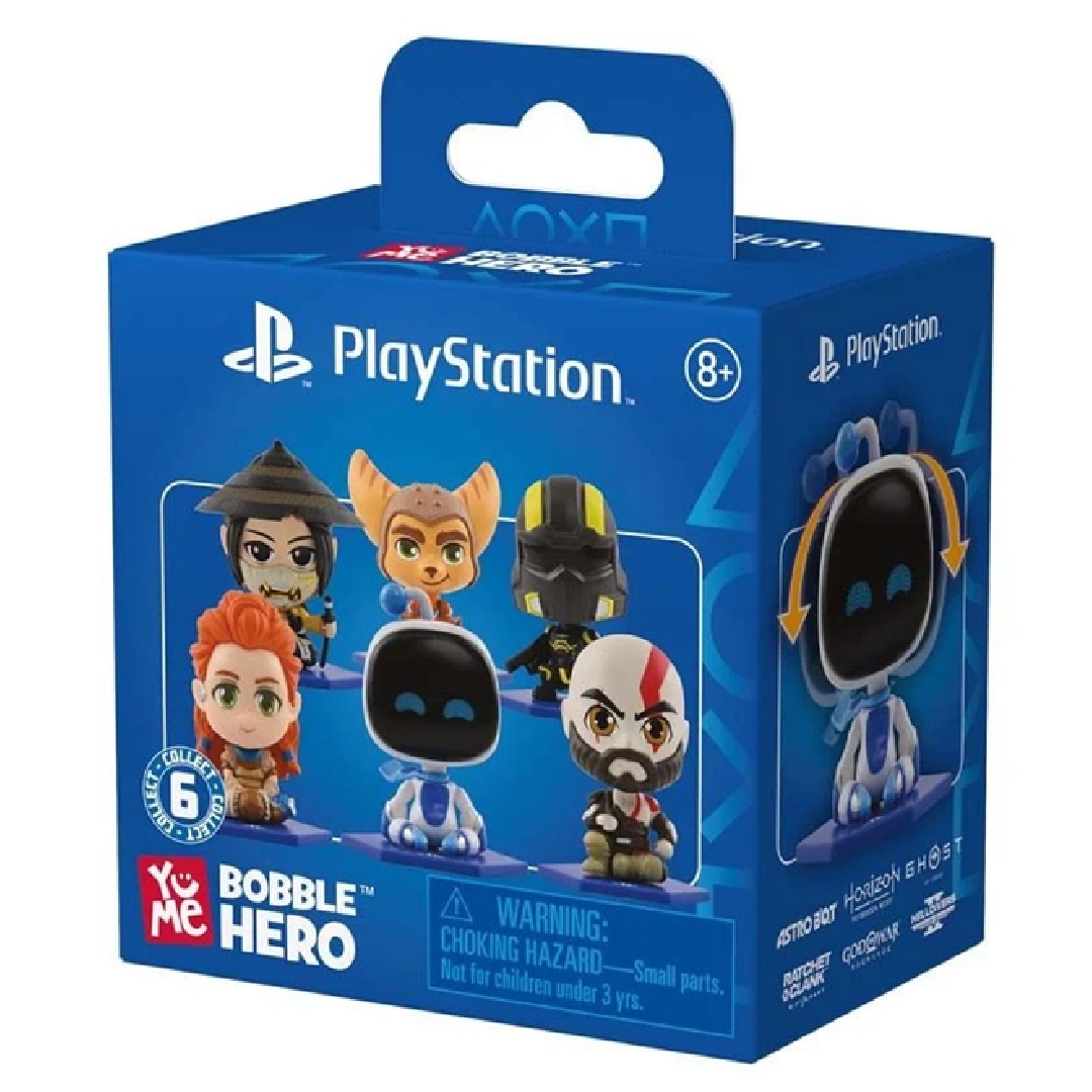 a765b380e0c099fb685aab2397659ea9.jpg PlayStation Bobble Hero All Stars Series 1 YuMe Mystery Box - Image 1