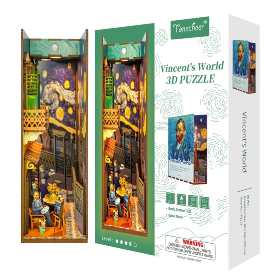 a7741b21a42550ade29eaa0b02df50c4.jpg DIY Book Nook Kit Vincent's World - Image 1