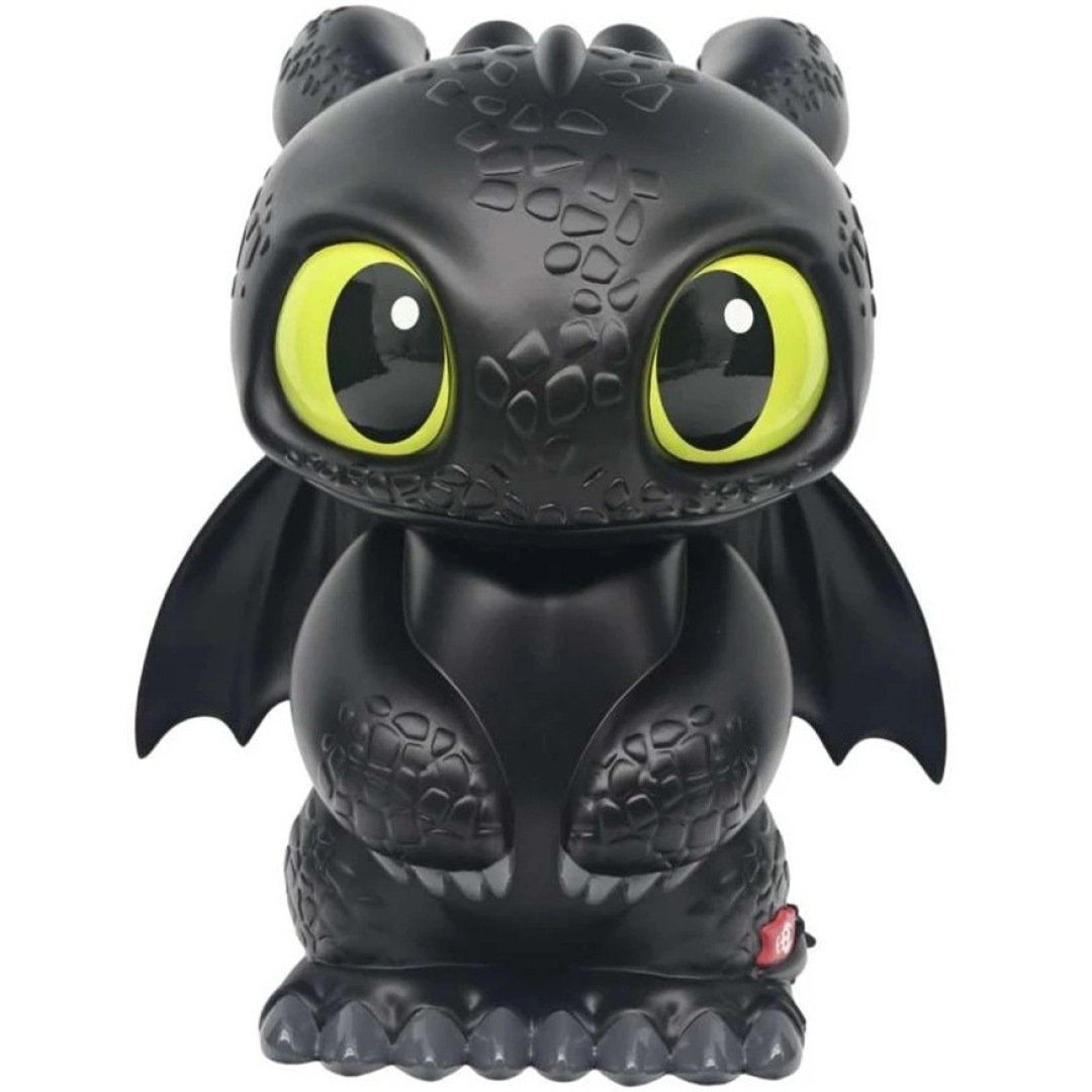 aa4025345a02fceeb06e59953f34e64a.jpg How To Train Your Dragon Toothless Figural Bank - Image 1