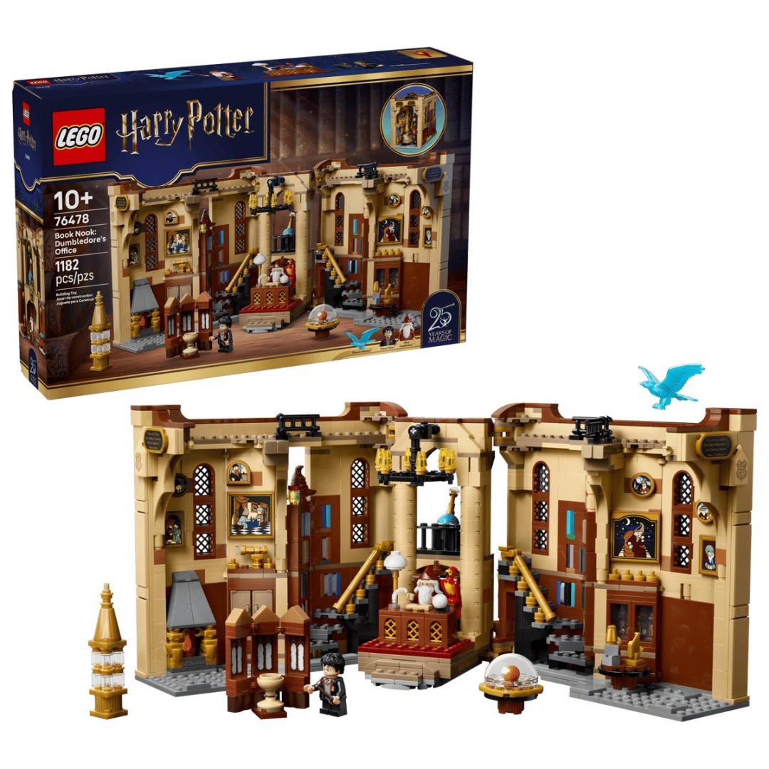 bf69b3b95feb1ca605dc6c57dda60ac9.jpg LEGO Harry Potter 76478 Book Nook: Dumbledore's Office - Image 1