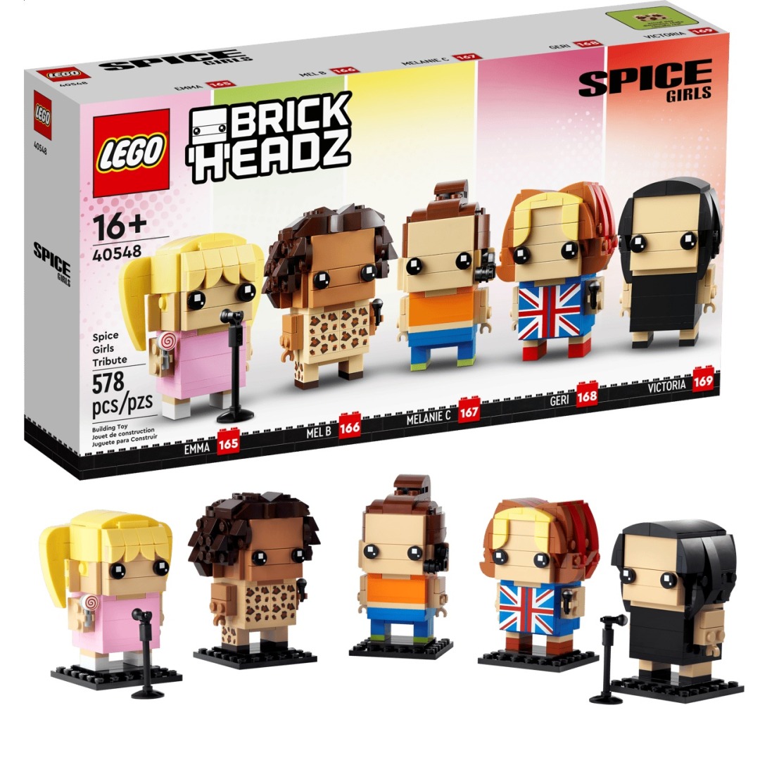 c2ffde4d82851f320db07c7fb5a2dec4.jpg LEGO Brickheadz 40548 Spice Girls Tribute - Retired - Image 1