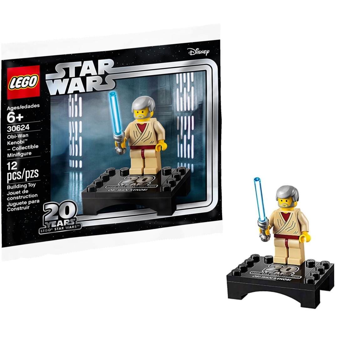 c6dd09f1bf2eb007f2106ff75f4ea388.jpg LEGO Star Wars 30624 Obi-Wan Kenobi Collectible Minifigure - Retired - Image 1
