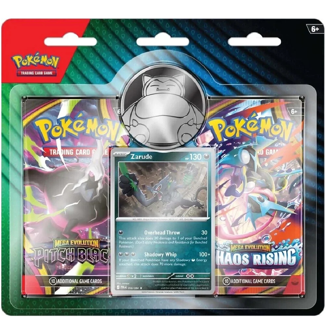 d48f79a7ca0ac11d97e84b7795f7ad43.jpg Pokemon TCG: Mega Evolution Zarude 2-Pack Blister - Image 1
