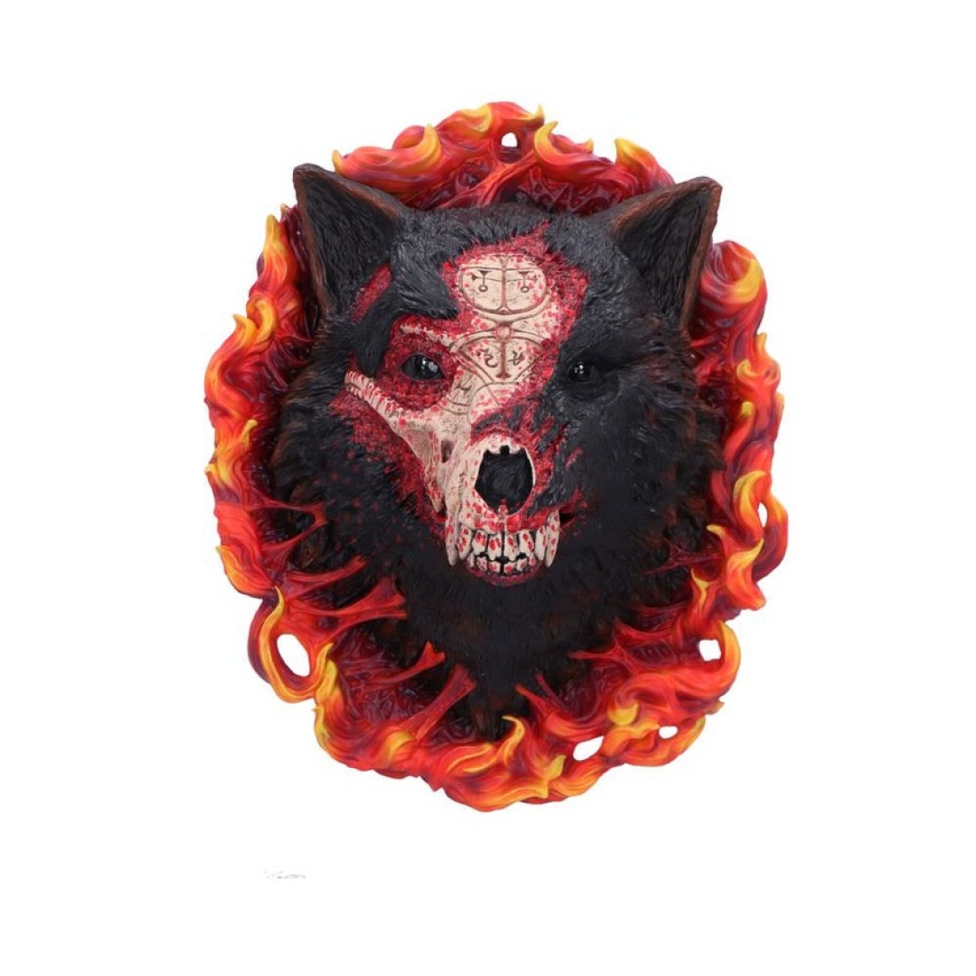 d6118ac69acc7b83a1d9fe111da1211b.jpg Diablo IV Mephisto Wall Plaque - Image 1