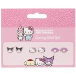 Hello Kitty & Friends Set of 3 Stud Earrings
