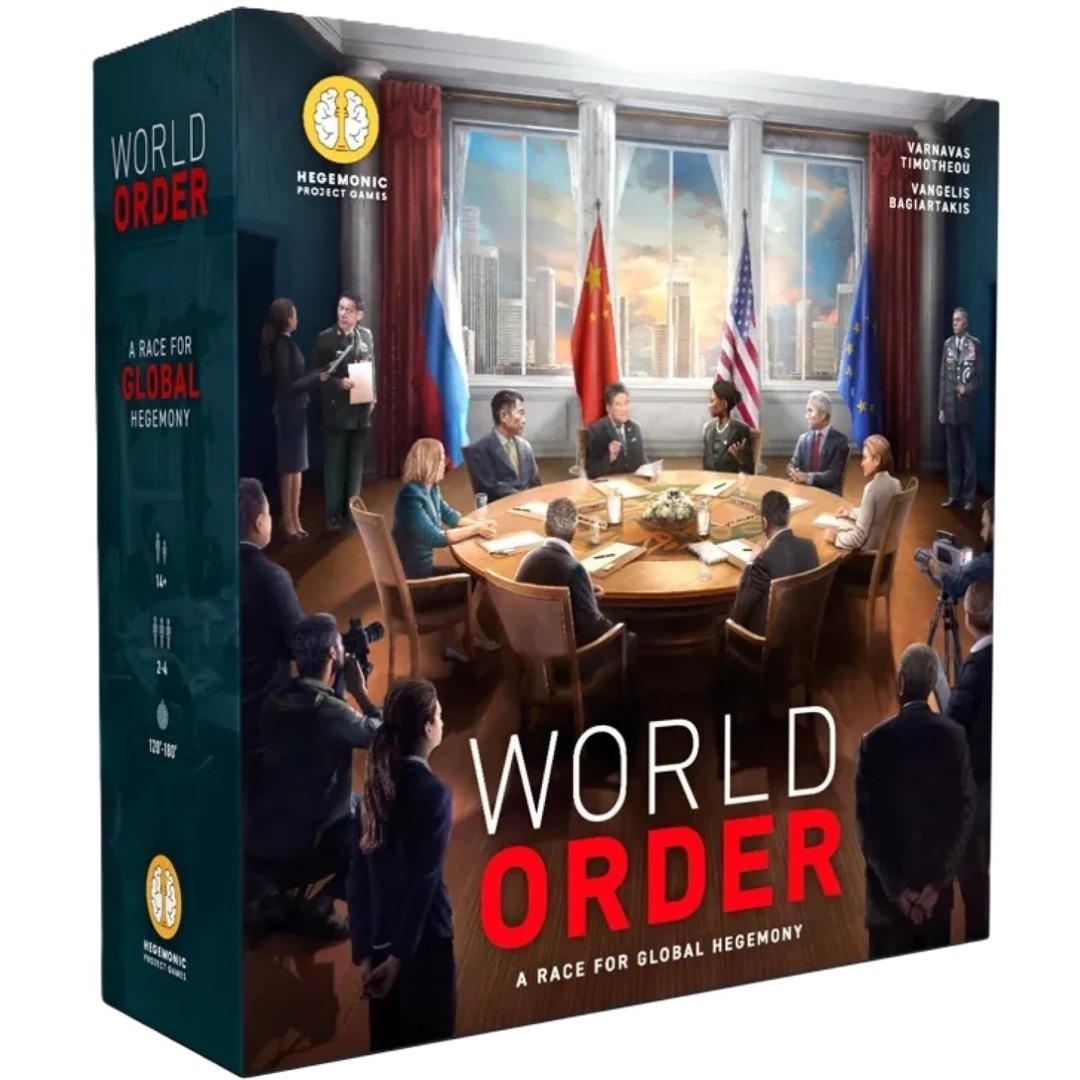dbbbedcd1c78e2acfd5fcdb1c2f38d63.jpg World Order: The Ultimate Geopolitical Simulator Board Game - Image 1