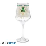 The Lord Of The Rings Leaves of Lorien Stemmed Glass 350ml