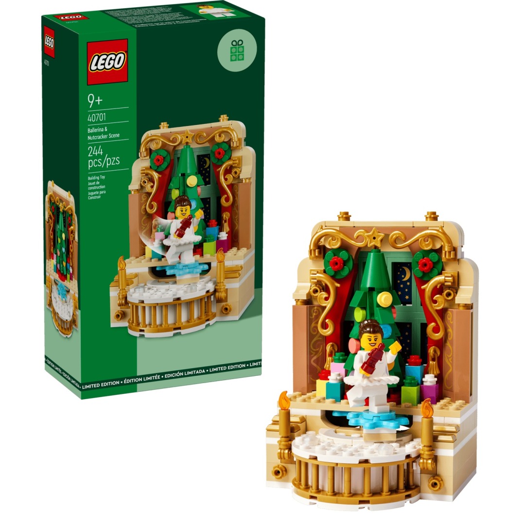 ee167bdc8f255abf2f45b18a987e0a40.jpg LEGO Seasonal 40701 Ballerina & Nutcracker - Image 1