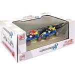 Super Mario Kart Mario & Luigi Twinpack Pull Back Action