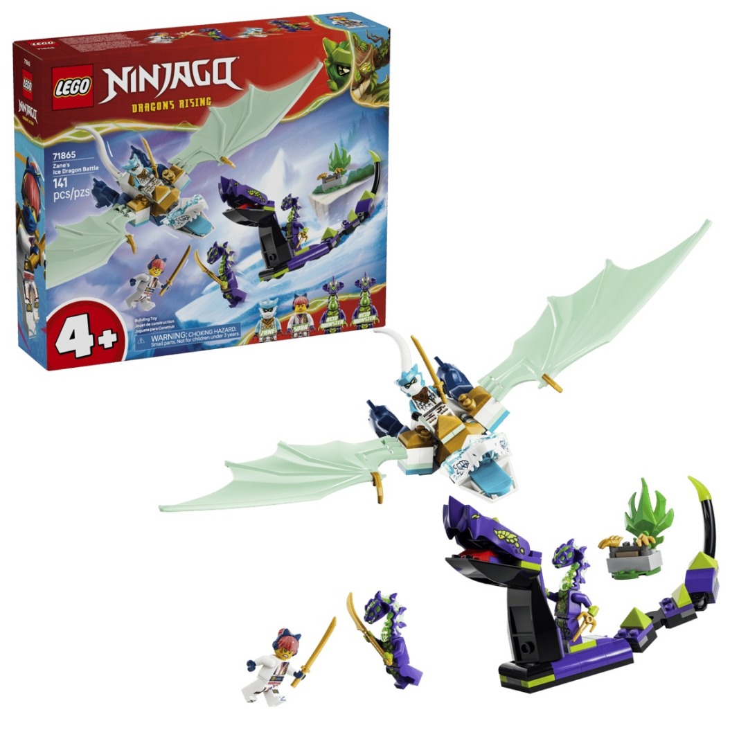 fd0612b8be07548934e5a56a1ac3a499.jpg LEGO Ninjago 71865 Zane's Ice Dragon Battle - Image 1