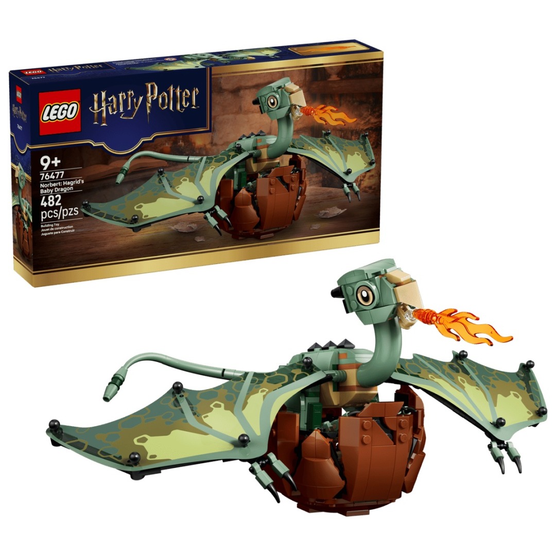 063c892d29e72748edc257b191e7e157.jpg LEGO Harry Potter 76477 Norbert: Hagrid's Baby Dragon - Image 1