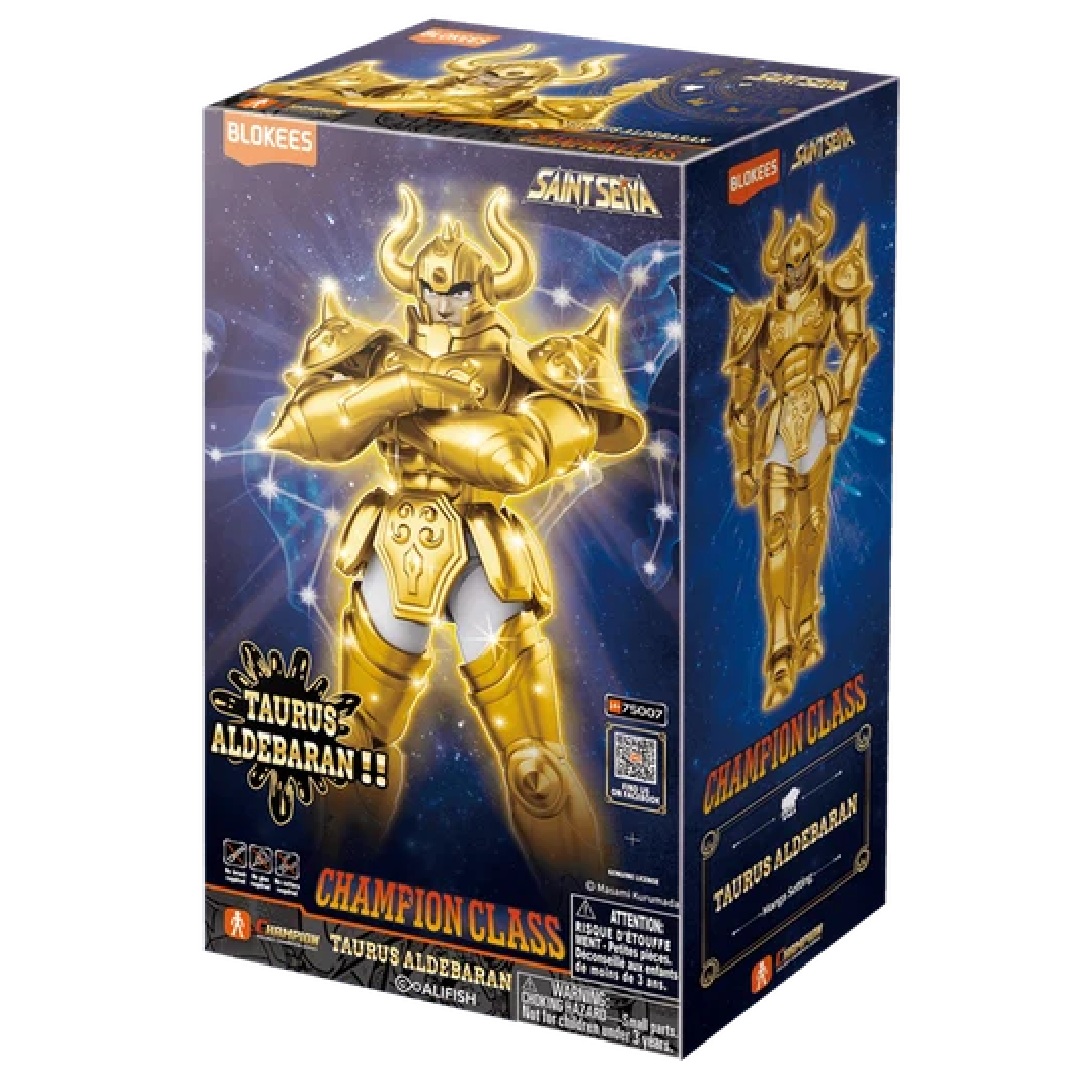 085afbac4fbb1d2dd344c162fd6e7288.jpg Saint Seiya: Champion Class 06 – Taurus Aldebaran Model Kit - Image 1