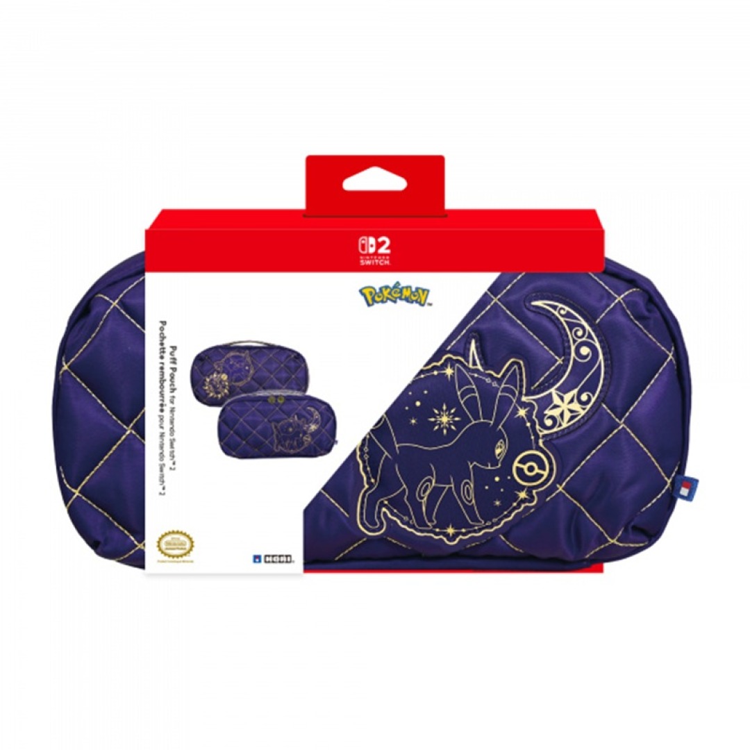 0bffc3c888c2ac67f4c1a5f9b80d41f1.jpg Nintendo Switch 2 Pokemon Puff Pouch - Image 1