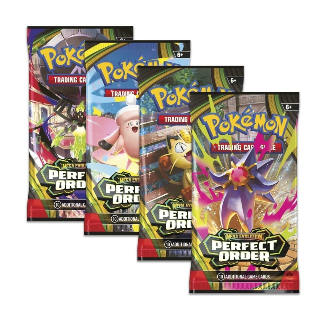22796c03a05a7f1ed258f63693b5c78b.jpg Pokemon TCG: Perfect Order Booster Pack - Image 1