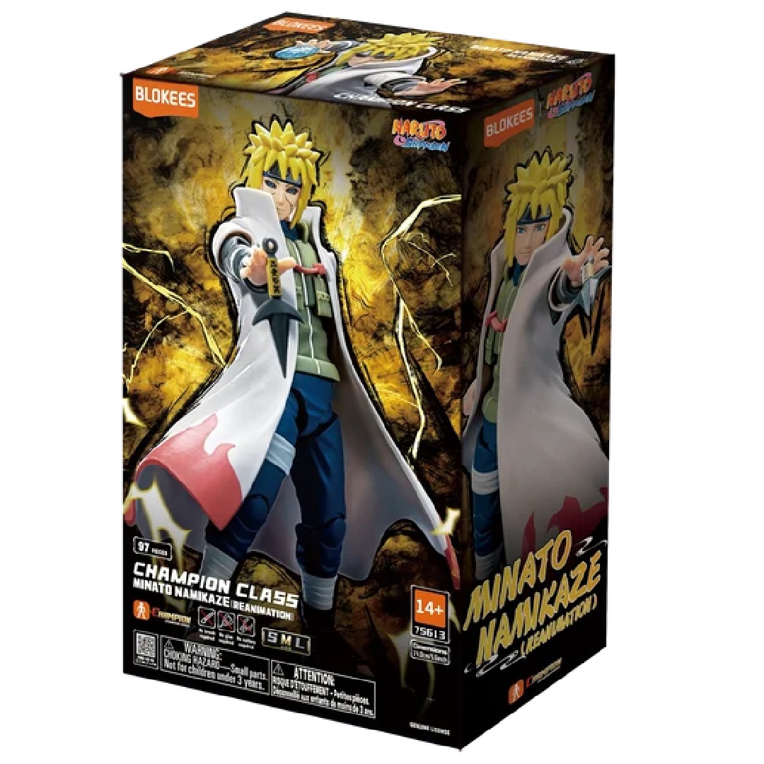 2668235f431290742135dd1ba8727766.jpg Naruto Shippuden: Champion Class 03 – Minato Namikaze (Reanimation Version) Model Kit - Image 1