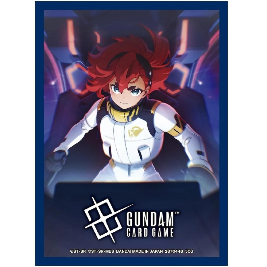3a5ff6d1727b2b36f71626e34c1b4980.jpg Gundam Card Game: Suletta Mercury Sleeves - Image 1