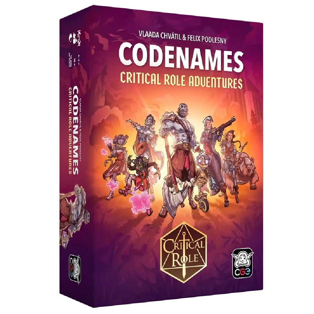 3ee8db27f327510419003934b669e0bd.jpg Codenames: Critical Role Adventures - Image 1