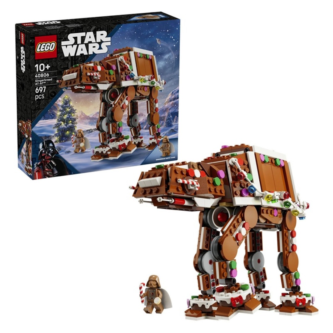 3f3bf5eac3d95dc7fd0d3c8756a3bc5b.jpg LEGO Star Wars 40806 Gingerbread AT-AT Walker - Image 1