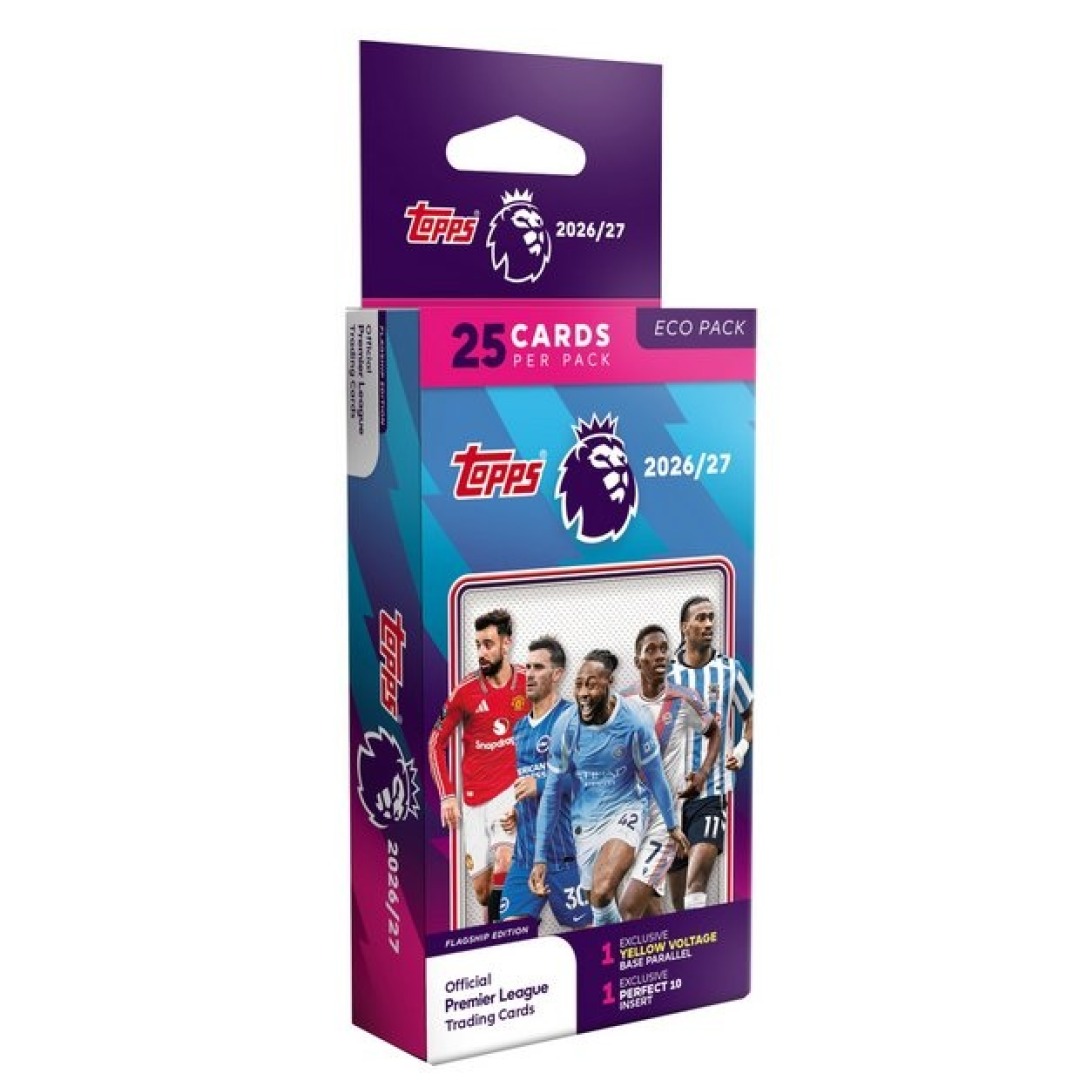 3f88cbb385cc580dc0d0950053818e59.jpg Topps Premier League 2026/27 Trading Cards Eco Pack - Image 1