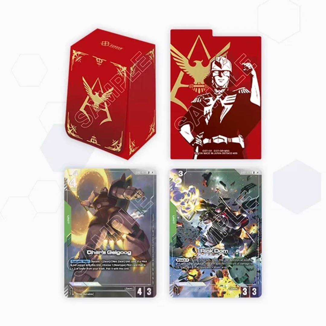 579a53cfec33c764ab83fd93992d7a42.jpg Gundam Card Game: Official Deck Case 02 - Image 1