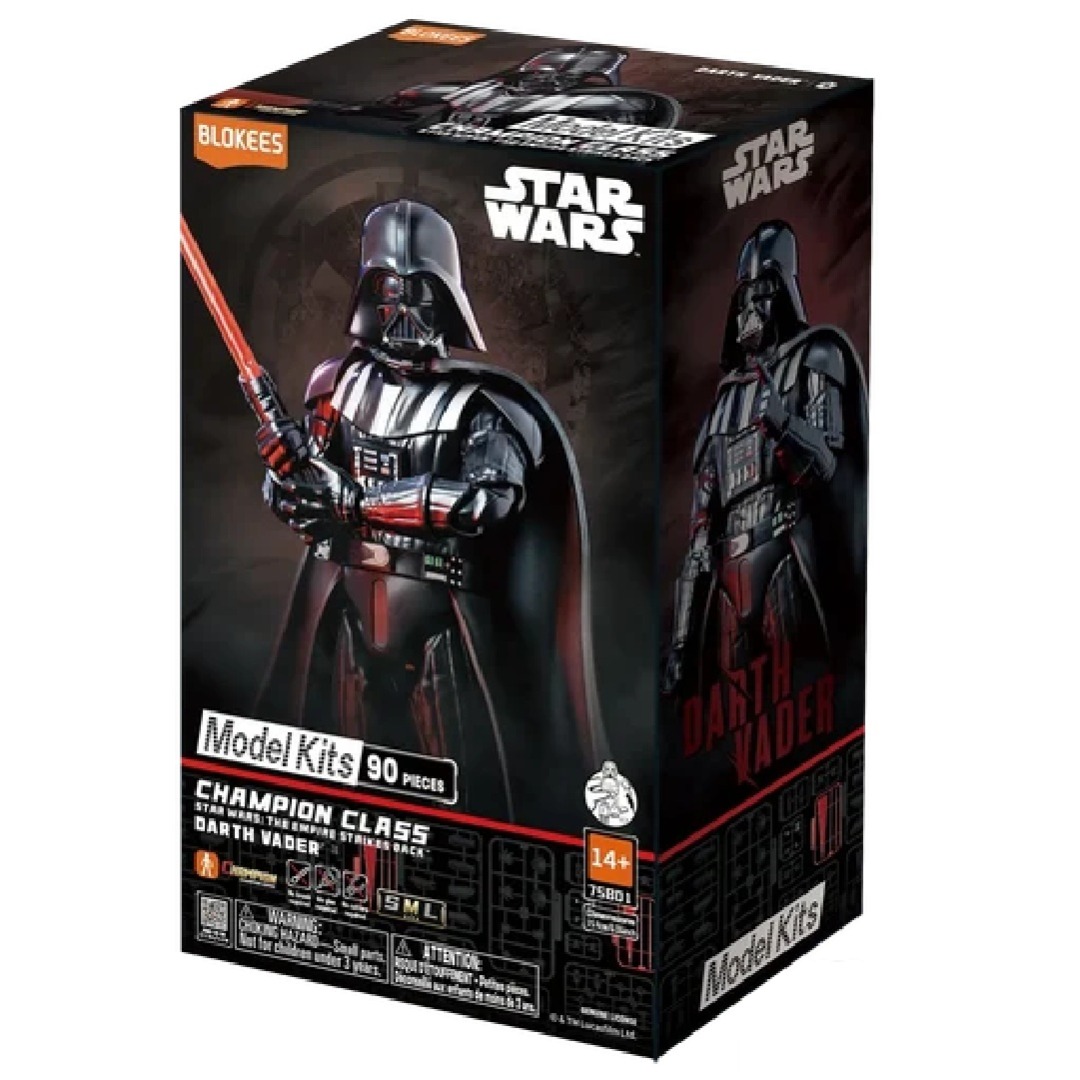 9a946edb87b3f123843655ceba69cb8f.jpg Star Wars Episode V: The Empire Strikes Back – Champion Class 01: Darth Vader Model Kit - Image 1