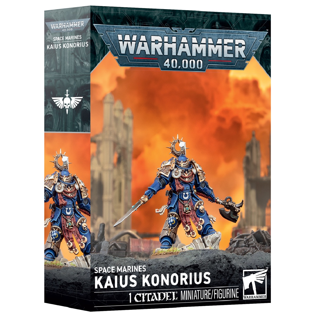 b0e5a2c6f576247f7322dd4146ef7524.jpg Warhammer 40,000 Space Marines Kaius Konorius (55-77) - Image 1
