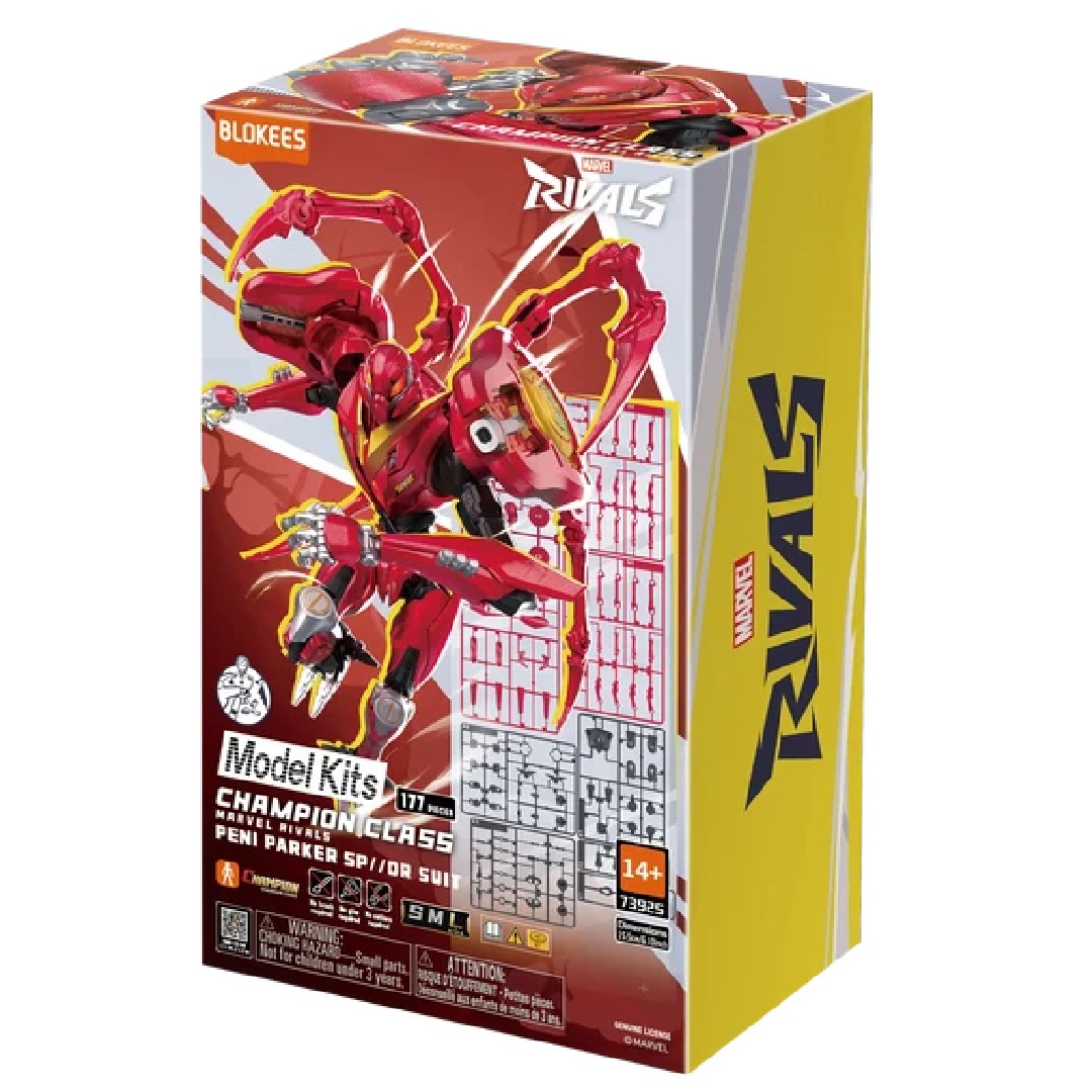 ce6085b60f20faebf48a05a37755980f.jpg Marvel Rivals Peni Parker Suit Model Kit - Image 1