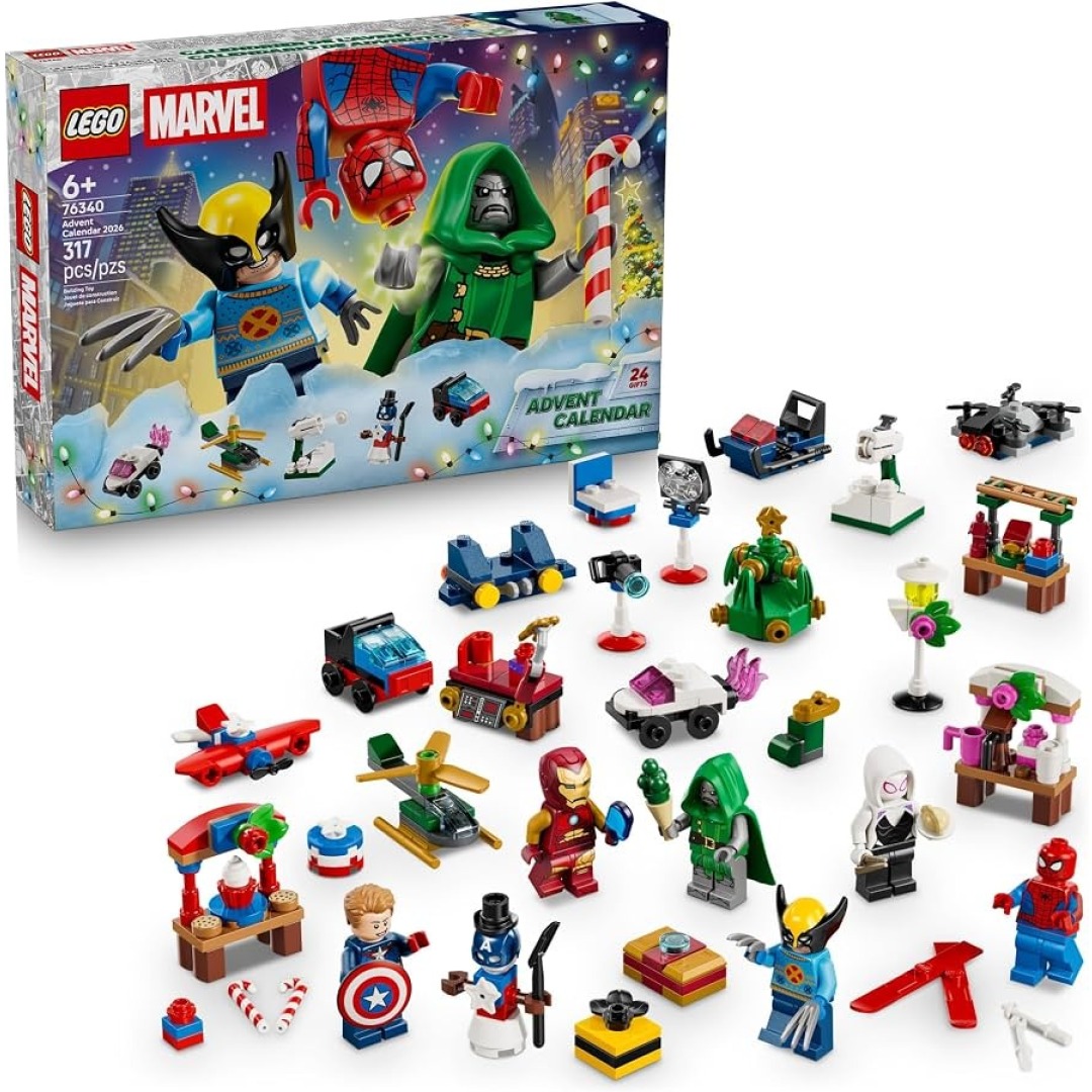 de2960cc242054b8884ef9be4d32bb5a.jpg LEGO Marvel 76340 Advent Calendar 2026 - Image 1