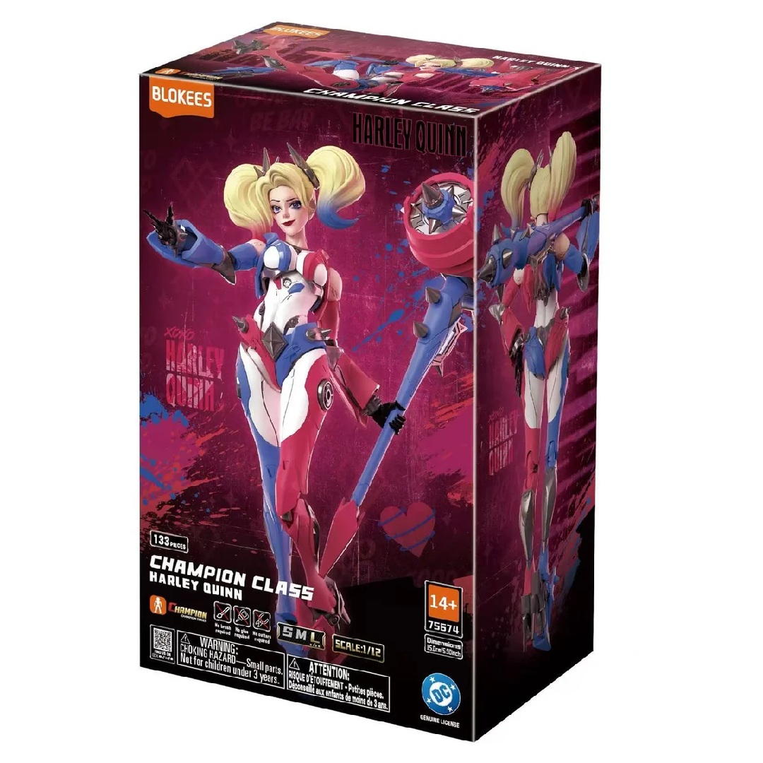 ec4462366c47319067a934cb975d12e3.jpg DC Comics Champion Class 04 Harley Quinn Model Kit - Image 1