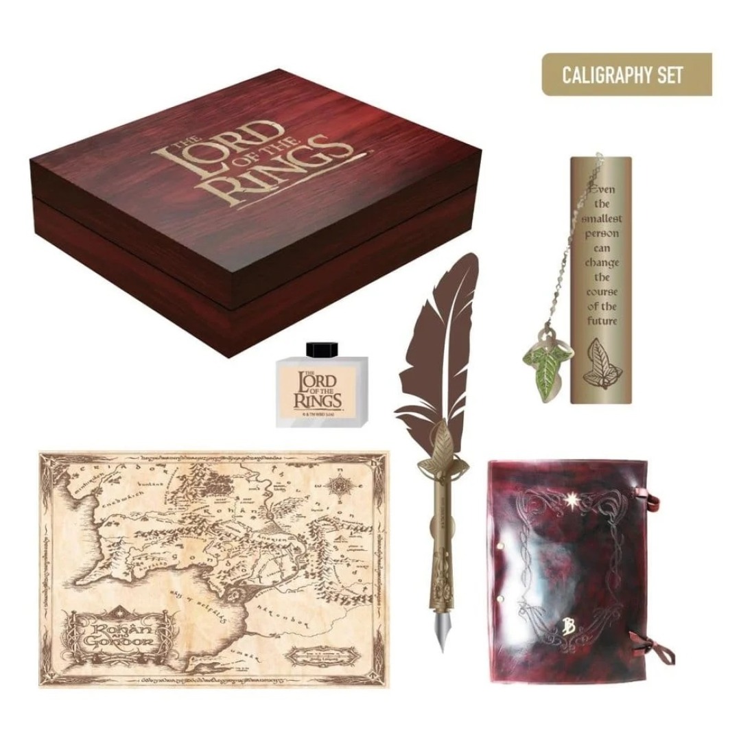 00442e955a816a2858d64d1ff5bea1cd.jpg The Lord Of The Rings Calligraphy Stationery Set - Image 1