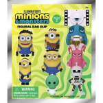 Minions Mystery Series 1 3D Foam Bag Clip