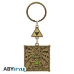 The Legend Of Zelda Link & Triforce Keychain