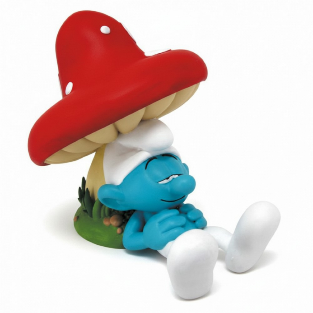 0ab48e155d9510a1f07a769a47f90a10.png The Smurfs Sleepy Smurf Money Box - Image 1