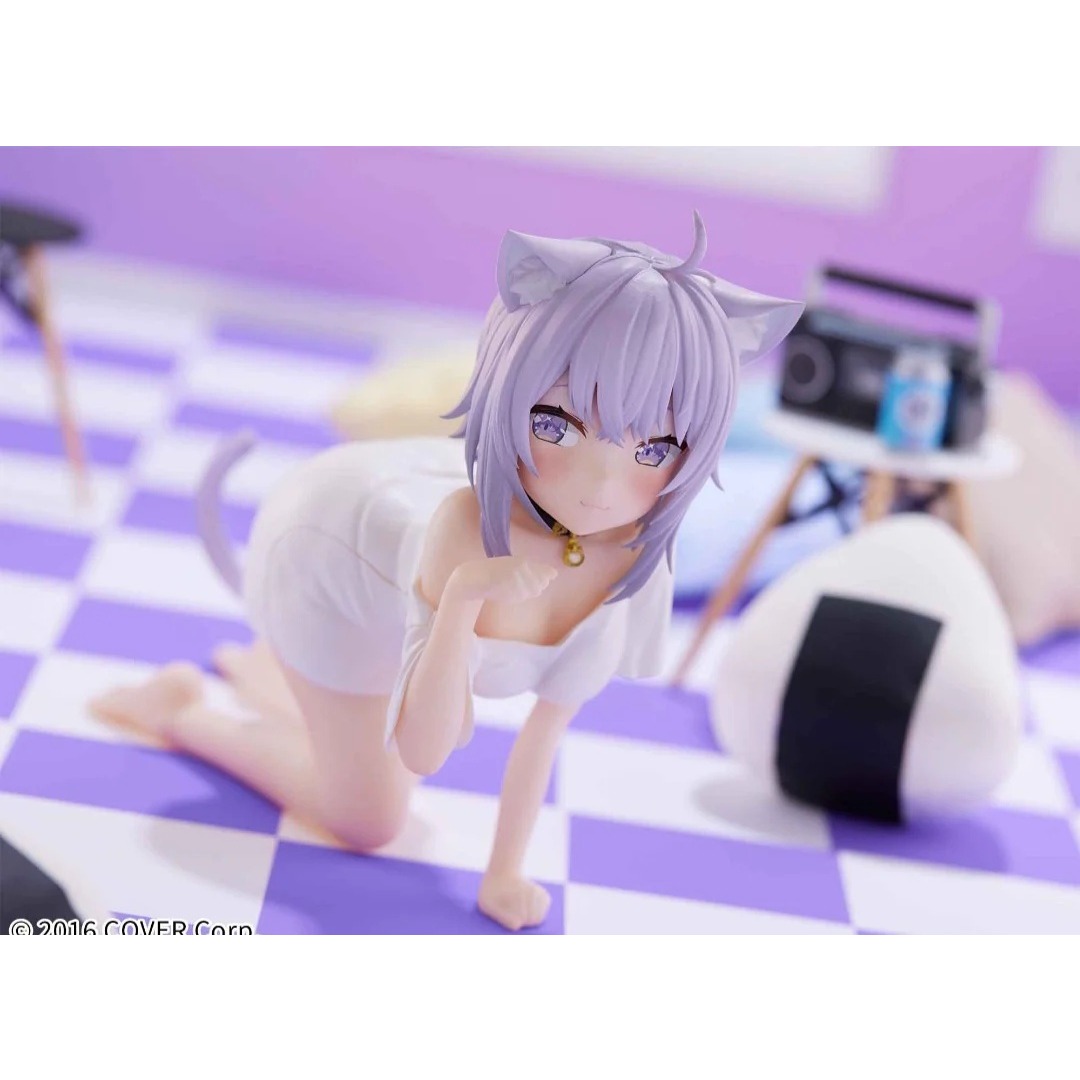 0dca4f76ef224a734aa873f5f2cd2235.jpg Hololive Nekomata Okayu Relax Times Banpresto Figure - Image 1