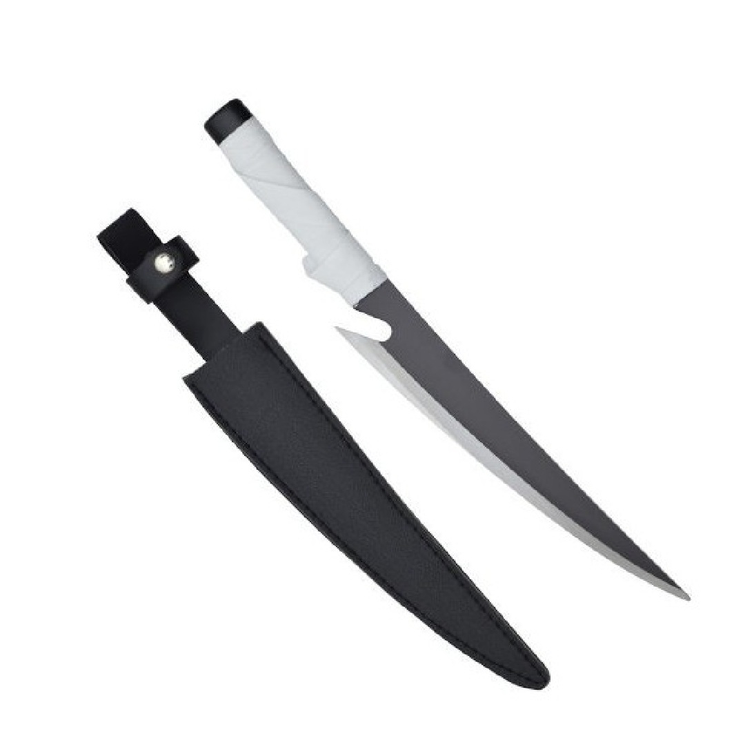 1578f4e5fd39a52ac2a9cb81a286967a.jpg Bleach Zangetsu White Handle Mini Sword Replica - Image 1