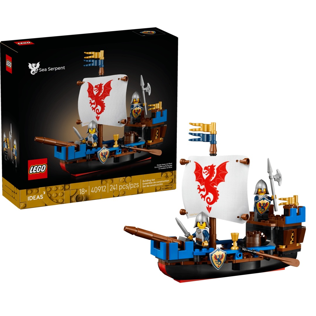 25cf2eca80520755d5b6e0f6df39de0e.jpg LEGO Ideas 40912 Sea Serpent - Exclusive - Image 1