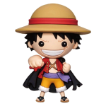 One Piece Luffy With Cape 3D Foam Collectible Magnet