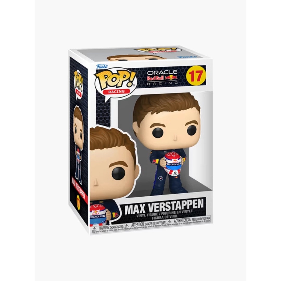 30e9eb0213cbd15d04d747c39720a758.jpg Funko POP! F1 Red Bull N° 17 - Max Varstappen - Image 1