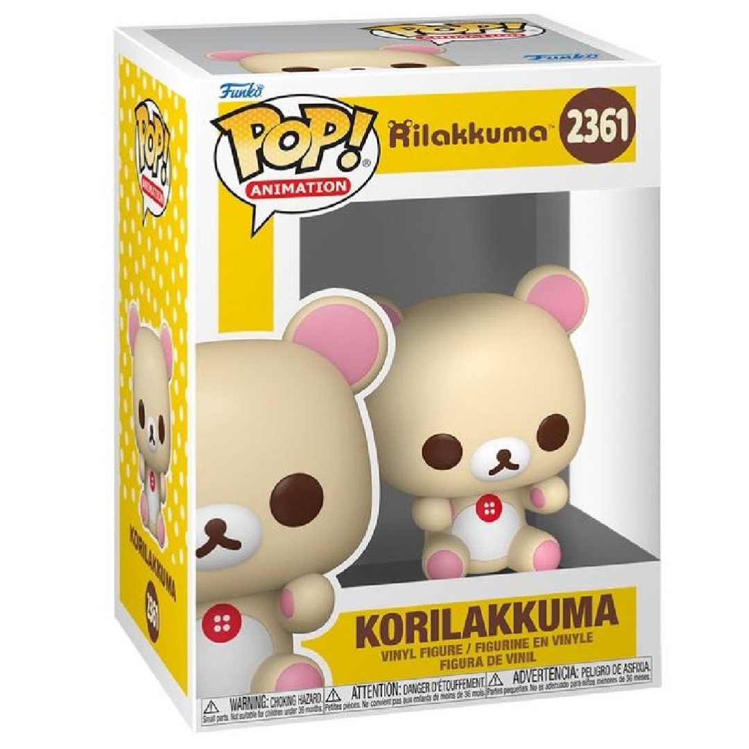 3327f4fff78d146922e4e1ad76c7dfc5.jpg Funko POP! Rilakkuma N° 2361 - Korilakkuma - Image 1