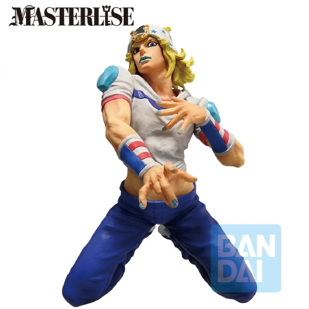 34fac84184cd4feede249bf3b81a5ff0.jpg Jojo's Bizarre Adventure Johnny Joestar Steel Ball Run Bandai Figure - Image 1