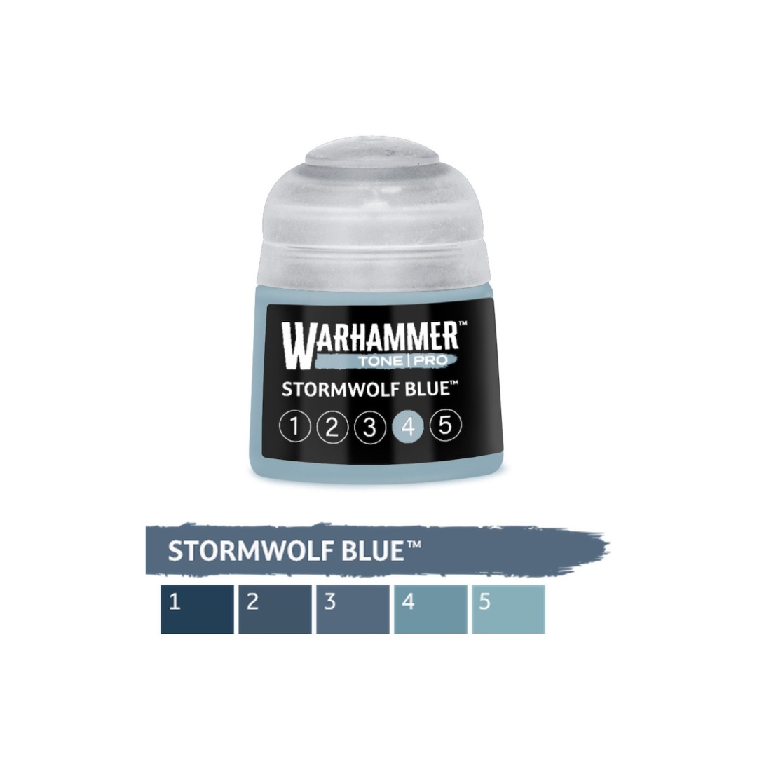 36a42604a933ff663123cf7a0972986c.jpg Warhammer Tone Pro Stormwolf Blue 4 12ml (20-334) - Image 1