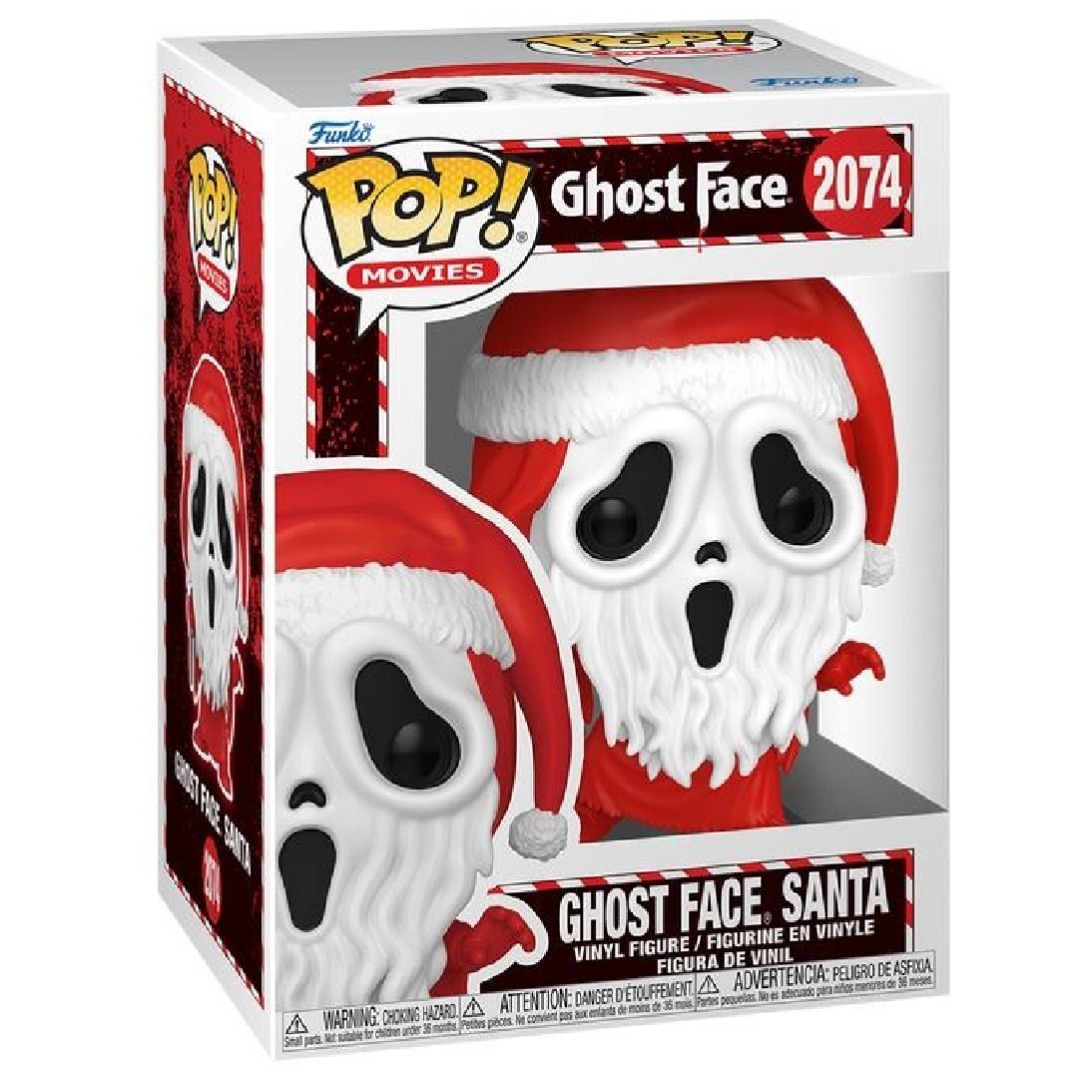 36e151a61762b259957e7357b40eebc7.jpg Funko POP! Ghost Face N° 2074 - Ghost Face Santa - Image 1