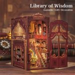 DIY Book Nook Kit Library of Wisdom